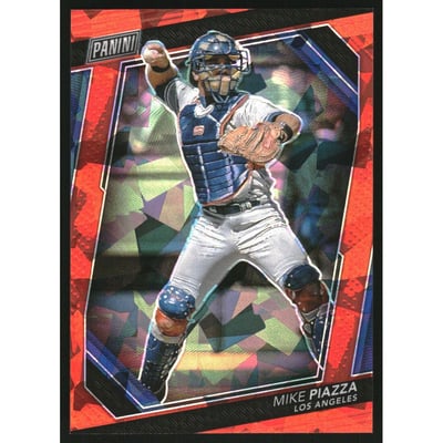 2023 Panini National Convention VIP Gold Packs Red Sparkle #54 Mike Piazza