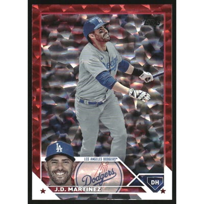 2023 Topps Red Foil #544 J.D. Martinez