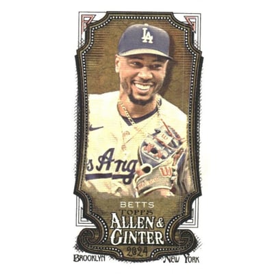 2024 Topps Allen and Ginter Mini A and G Back #94 Mookie Betts