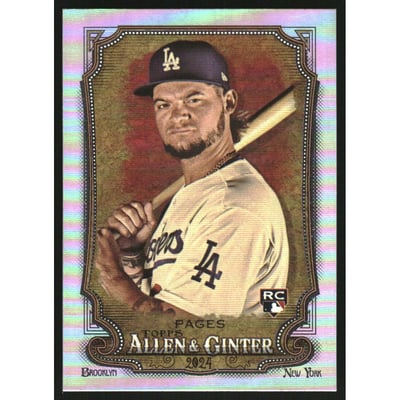 2024 Topps Allen and Ginter Silver Portrait #232 Andy Pages