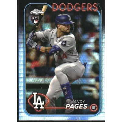 2024 Topps Chrome Update Prism Refractors #USC148 Andy Pages
