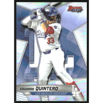 2025 Bowman's Best Top Prospects Refractors #TP29 Eduardo Quintero