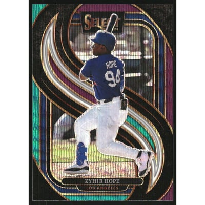 2025 Select Tri-Color Prizms #186 Zyhir Hope