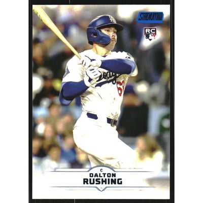 2025 Stadium Club Blue Foil #154 Dalton Rushing