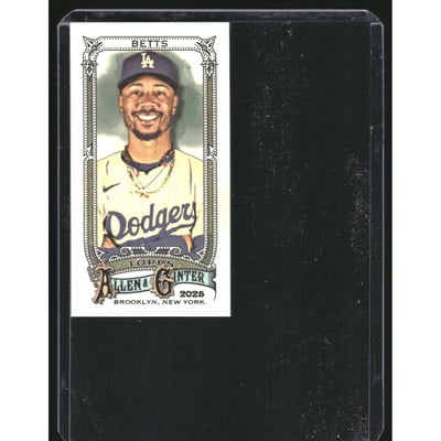 2025 Topps Allen and Ginter Mini A and G Back #80 Mookie Betts