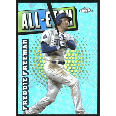 2025 Topps Chrome Logofractor All-Etch #CAE11 Freddie Freeman