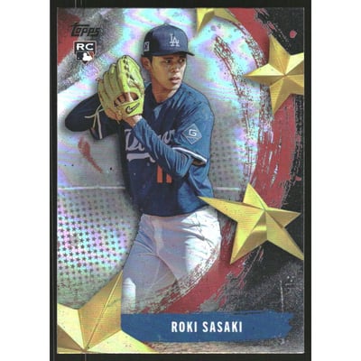 2025 Topps Stars Of MLB #SMLB53 Roki Sasaki