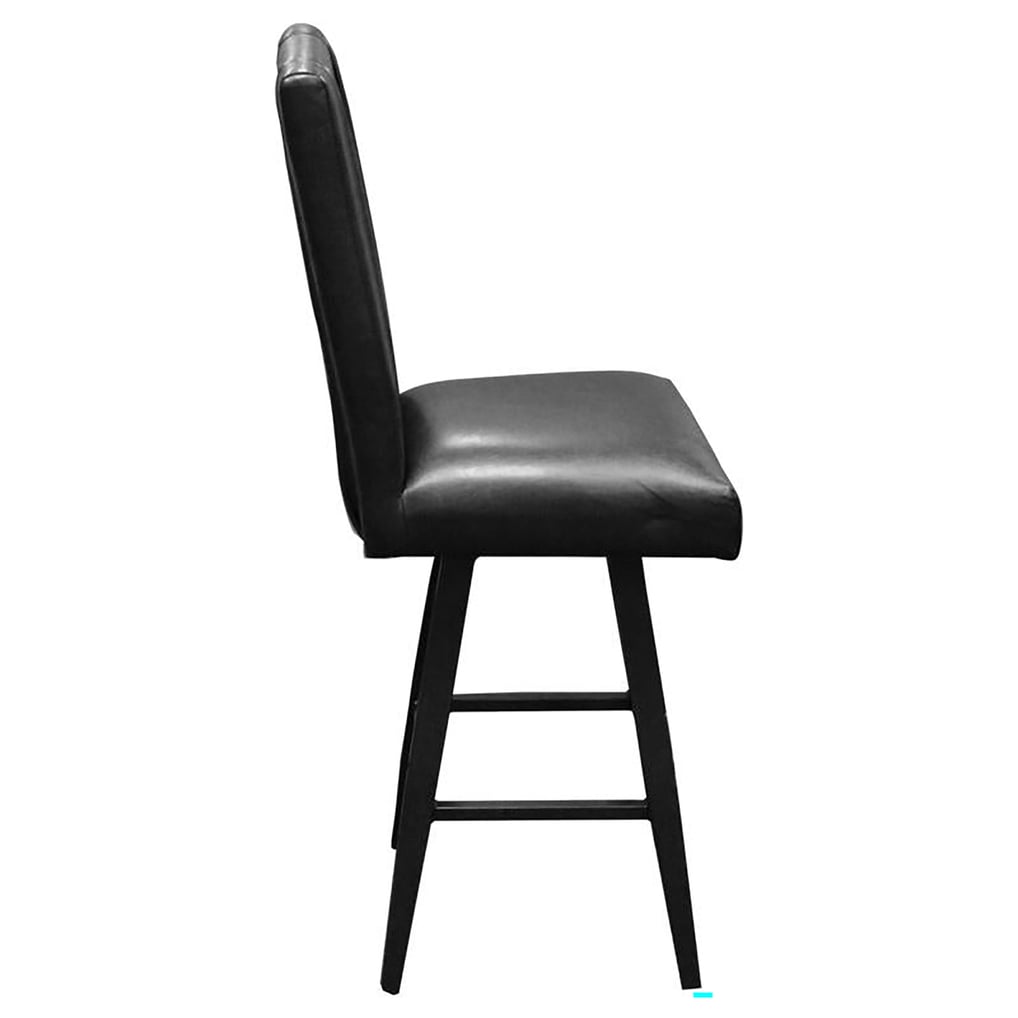 Los Angeles Dodgers Logo Swivel Bar Stool 2000 - Black