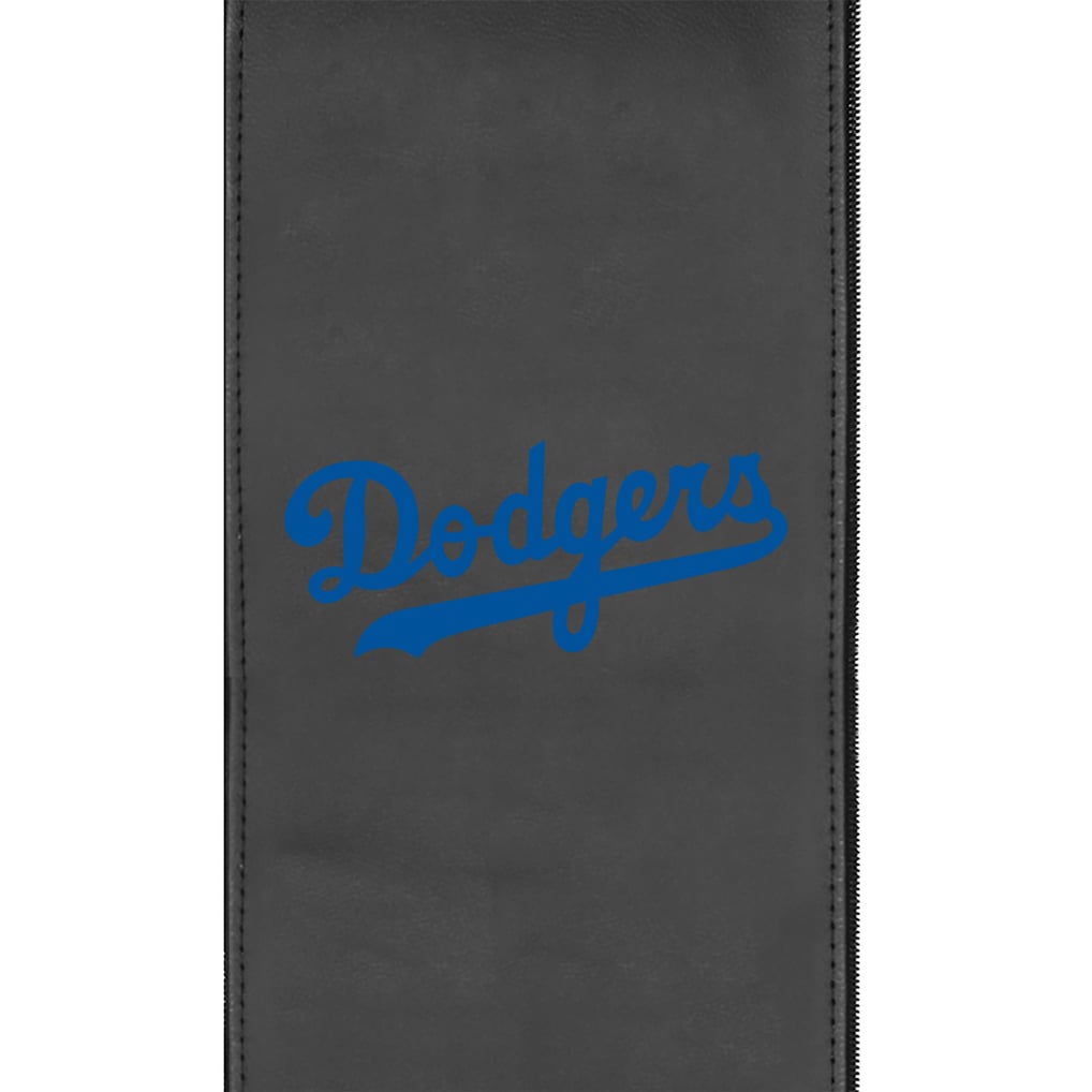Los Angeles Dodgers Logo Swivel Bar Stool 2000 - Black