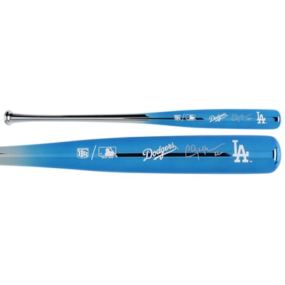 Clayton Kershaw Los Angeles Dodgers Autographed Fanatics Authentic Big Time Bats Chrome Bat 