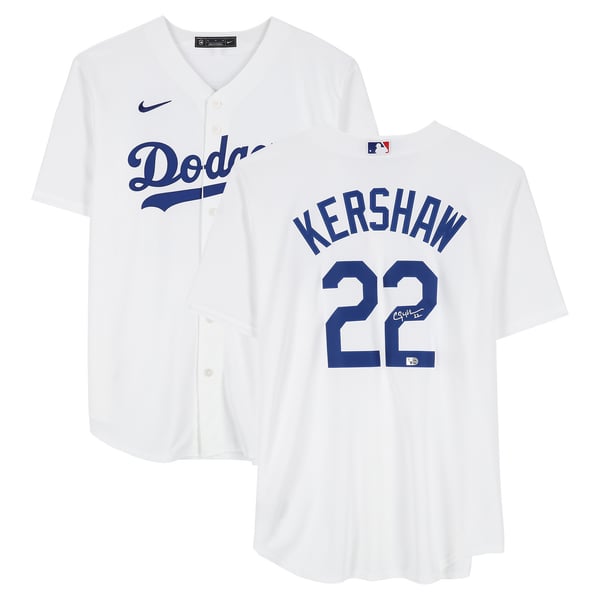 Clayton Kershaw Los Angeles Dodgers Autographed Fanatics Authentic