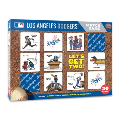 Los Angeles Dodgers Fanpoint Licensed Memory Match Game