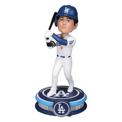 Shohei Ohtani Los Angeles Dodgers FOCO 8-Inch Neon Bobblehead