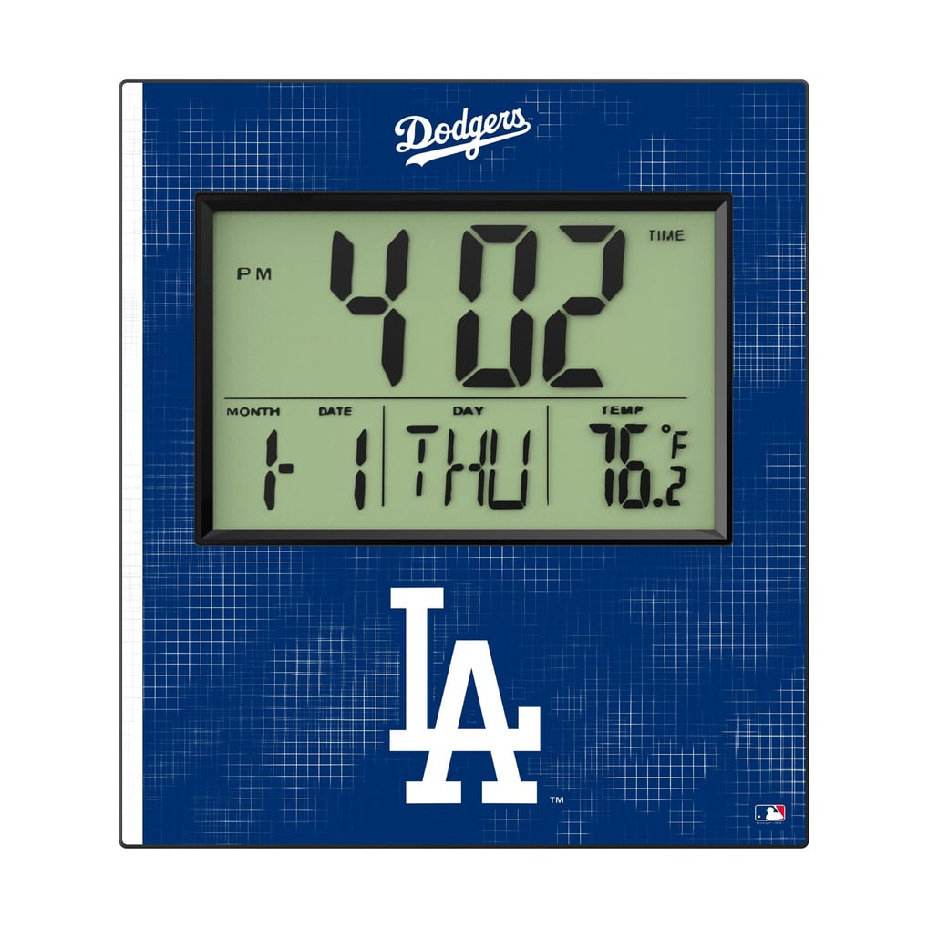 Los Angeles Dodgers Keyscaper Digital Desk Clock