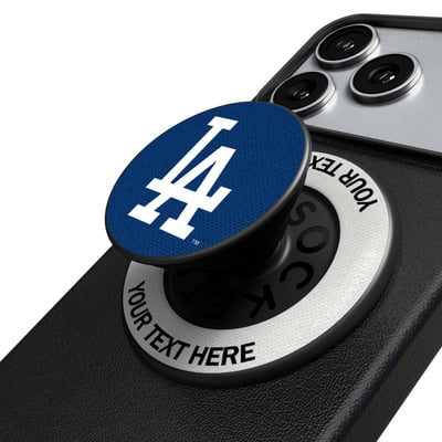 Los Angeles Dodgers Keyscaper Personalized PopSockets Magnetic Phone Grip & Stand