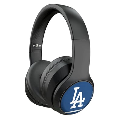 Los Angeles Dodgers Keyscaper Stripe Wireless Bluetooth Headphones With Case