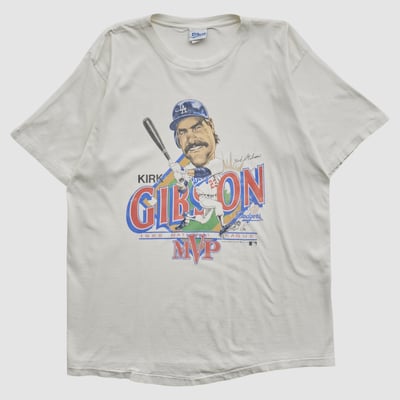 Kirk Gibson Salem Sportswear 1989 T-shirt - White - L by Fanatics Real Vintage