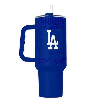 Los Angeles Dodgers Logo Brands 40oz. Replay Powder Coat Tumbler