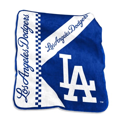 Los Angeles Dodgers Logo Brands 50" x 60" Victory Collage Raschel Throw Blanket