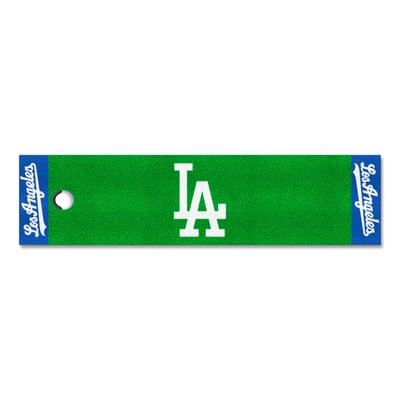 Los Angeles Dodgers Logo Brands Putting Green Mat