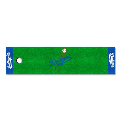 Los Angeles Dodgers Logo Brands Putting Green Mat