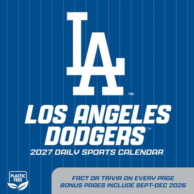 Los Angeles Dodgers 2027 Box Calendar