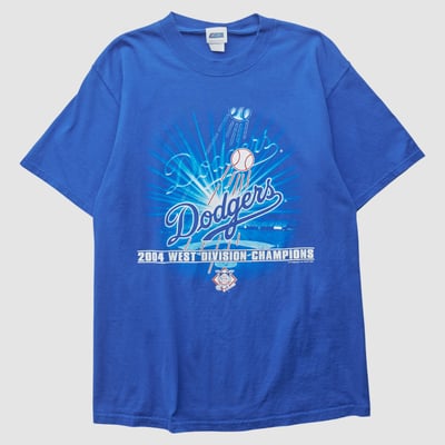 Los Angeles Dodgers CSA 2004 T-shirt - Blue - S by Fanatics Real Vintage