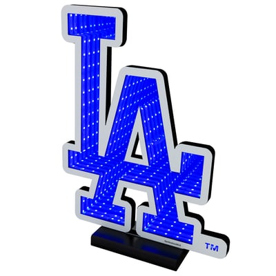 Los Angeles Dodgers LED Infinity Logo Light