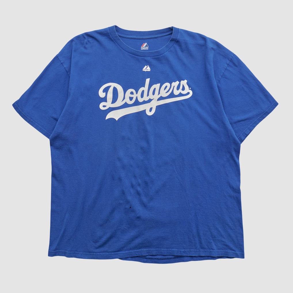 Los Angeles Dodgers Majestic 2010s T-shirt - Blue - 2XL by 