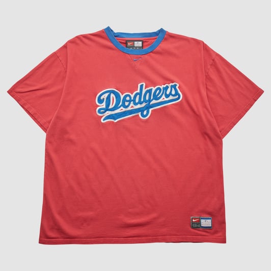 Los Angeles Dodgers Nike 2000s T-shirt - Red - 2XL by Fanatics Real Vintage