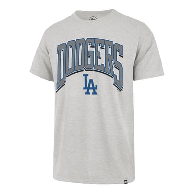 Los Angeles Dodgers '47 Walk Tall Franklin T-Shirt - Gray