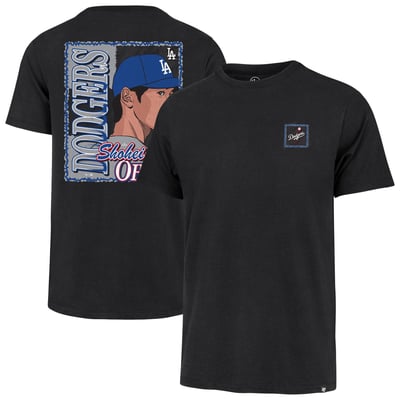 Shohei Ohtani Los Angeles Dodgers '47 Big & Tall Two-Sided Graphic T-Shirt - Black