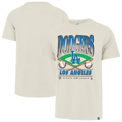  Los Angeles Dodgers '47 Big & Tall Straight Shot T-Shirt - Tan
