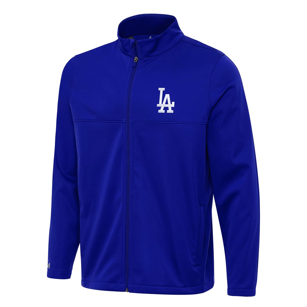 Los Angeles Dodgers Antigua Links 2 Full-Zip Golf Jacket - Royal