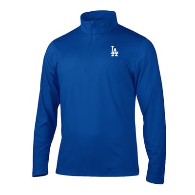Los Angeles Dodgers Columbia Fairway Break Quarter-Zip Pullover - Blue