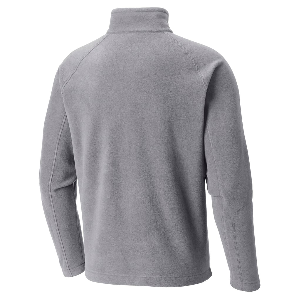 Los Angeles Dodgers Columbia Fast Trek III Half-Zip Fleece Pullover - Gray