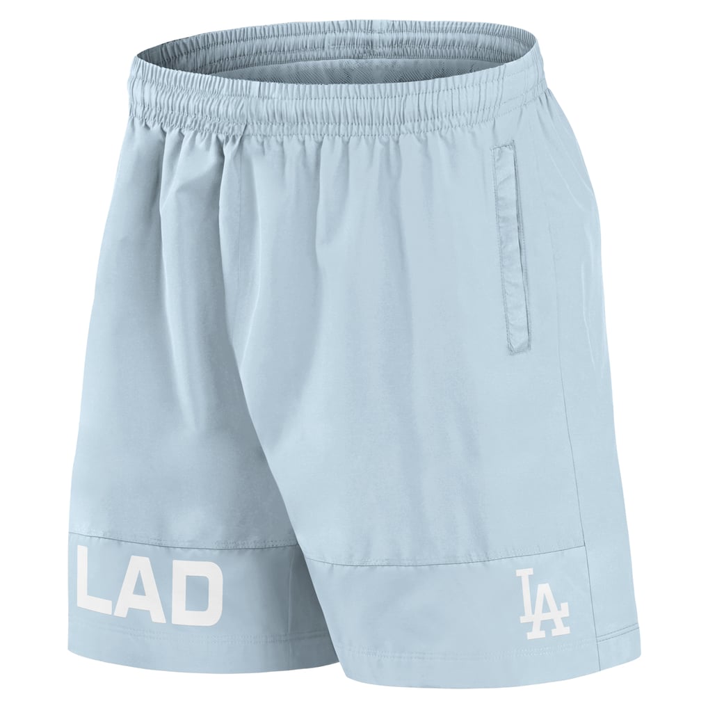 Los Angeles Dodgers Fanatics Elements Swim Shorts - Light Blue