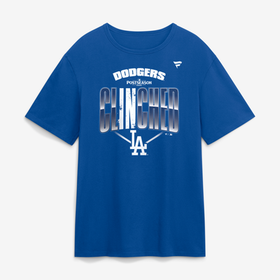 Los Angeles Dodgers Fanatics 2026 Postseason Locker Room T-Shirt - Royal