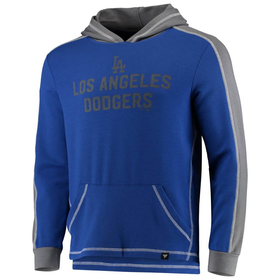 Men's Los Angeles Dodgers Fanatics Royal/Gray Iconic Colorblock ...
