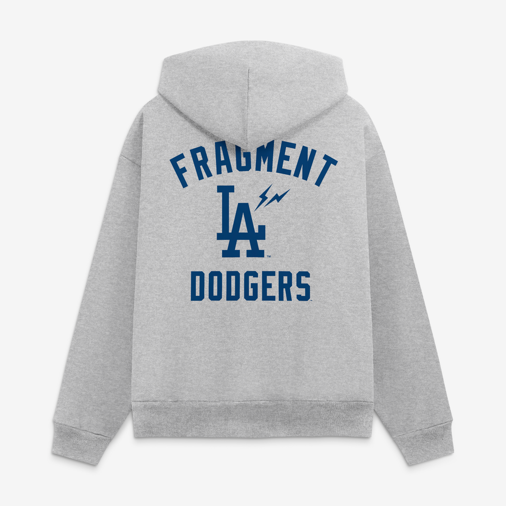 Men's Los Angeles Dodgers Fanatics x Fragment Heather Gray Heavyweight ...