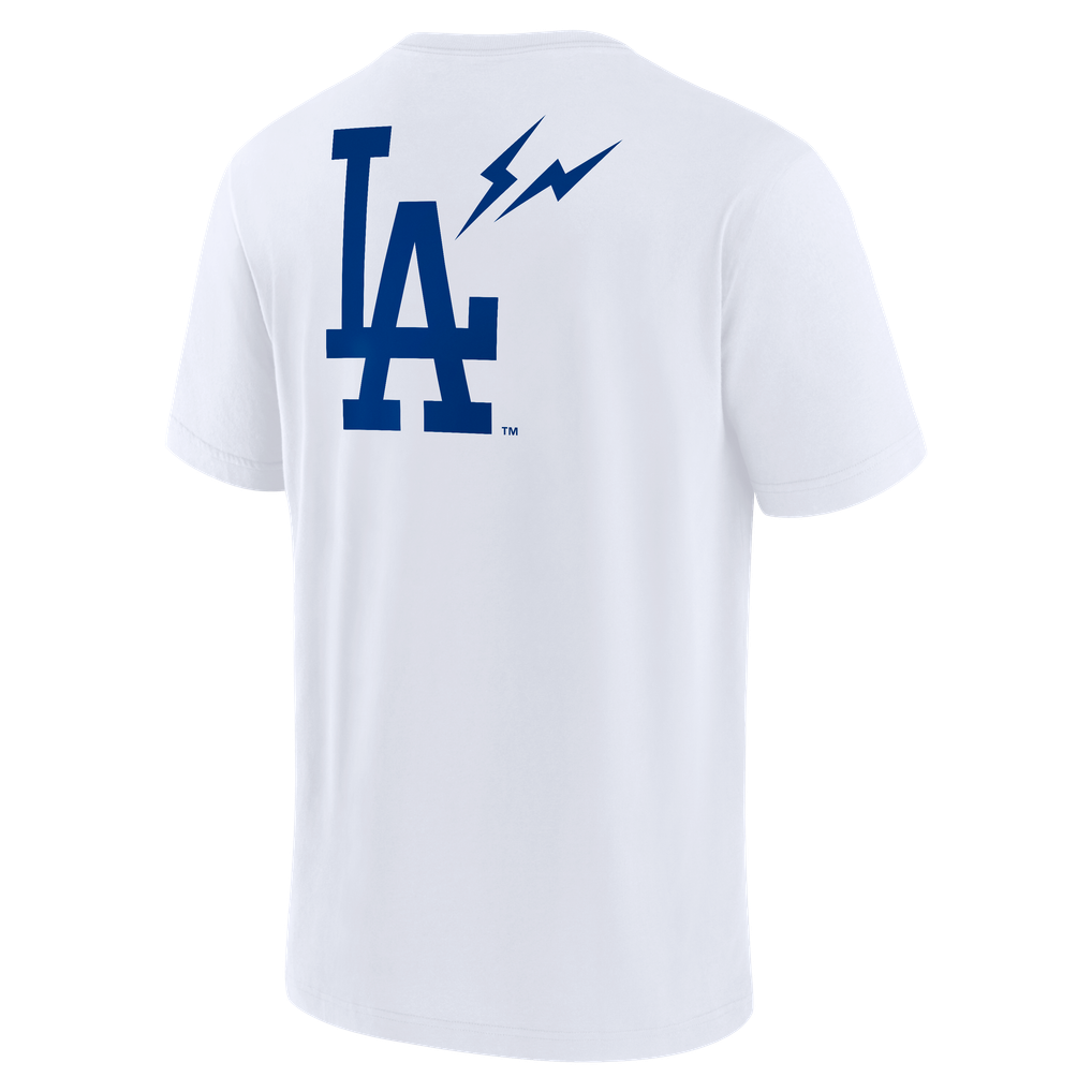 Men's Los Angeles Dodgers Fanatics x Fragment White Script Bolt ...