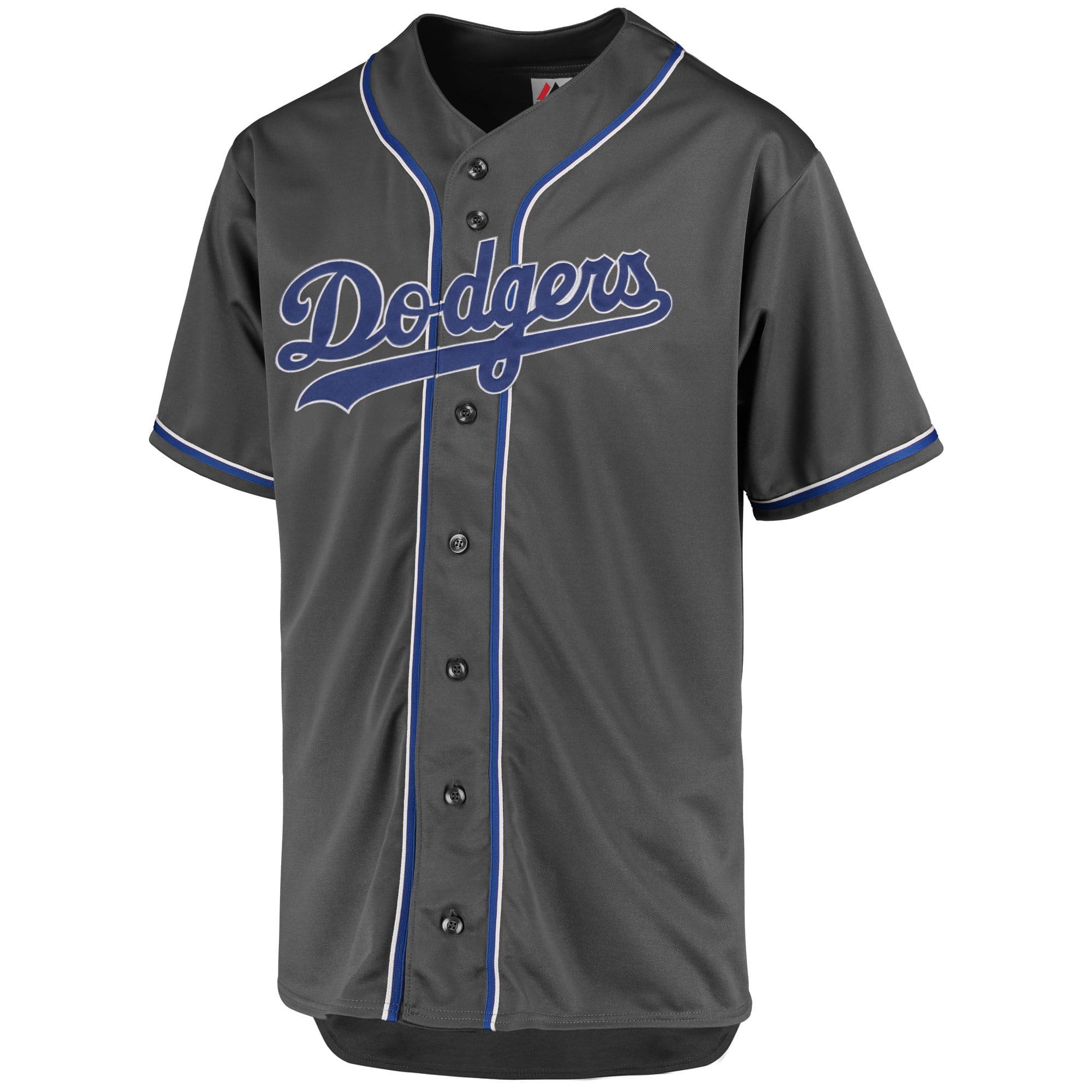 Men's Los Angeles Dodgers Majestic Charcoal Fashion Big & Tall