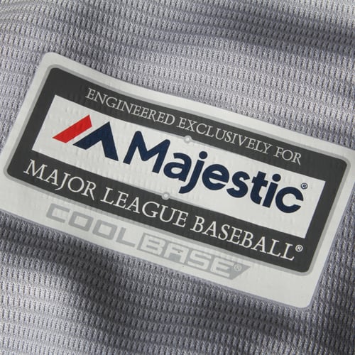 Men's Los Angeles Dodgers Majestic Gray Road Cool Base Team Jersey