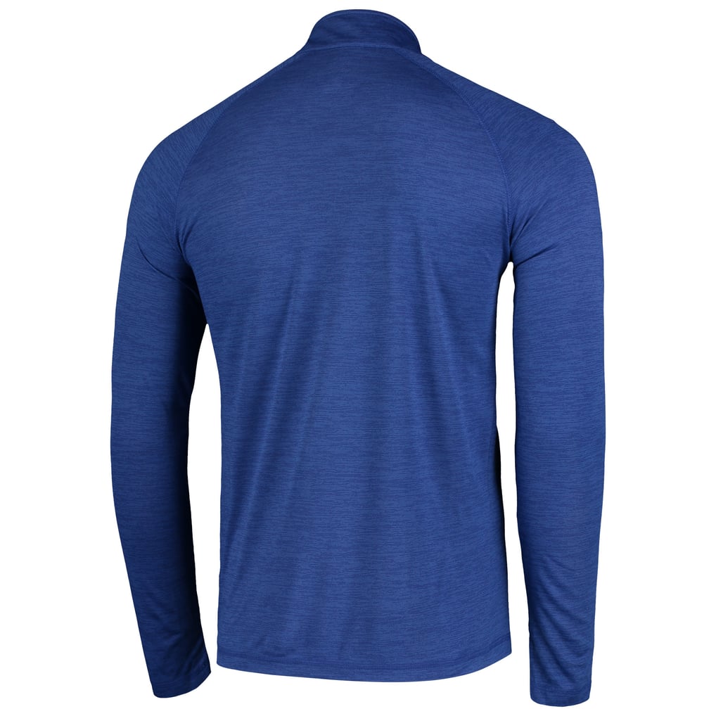Men's Los Angeles Dodgers Majestic Heathered Royal Striated Primary ...