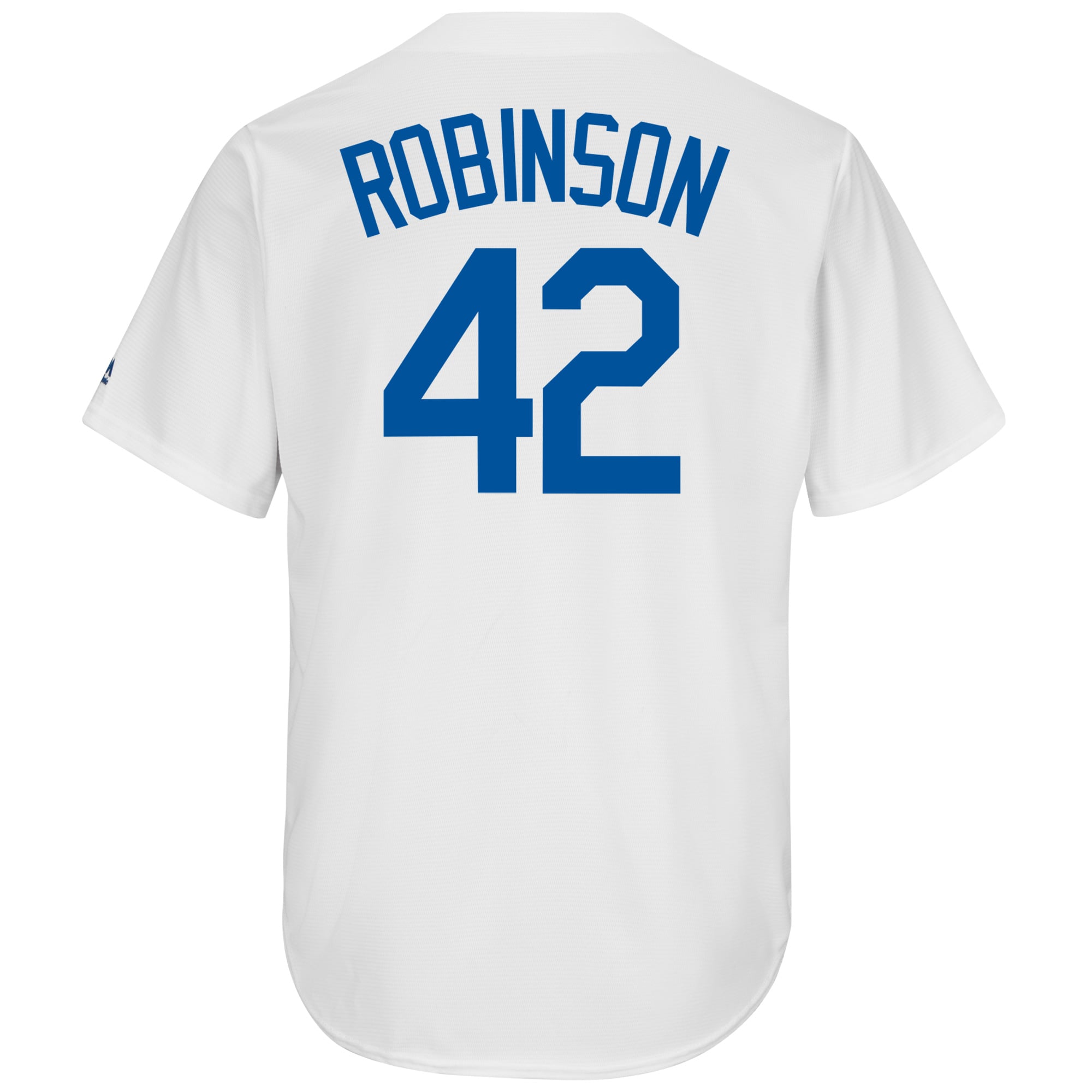 Men's Los Angeles Dodgers Jackie Robinson Majestic White Home Big
