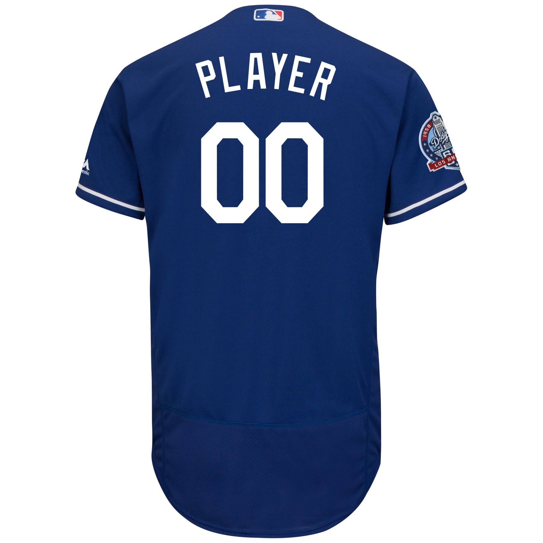 Men's Los Angeles Dodgers Majestic Royal 60th Anniversary