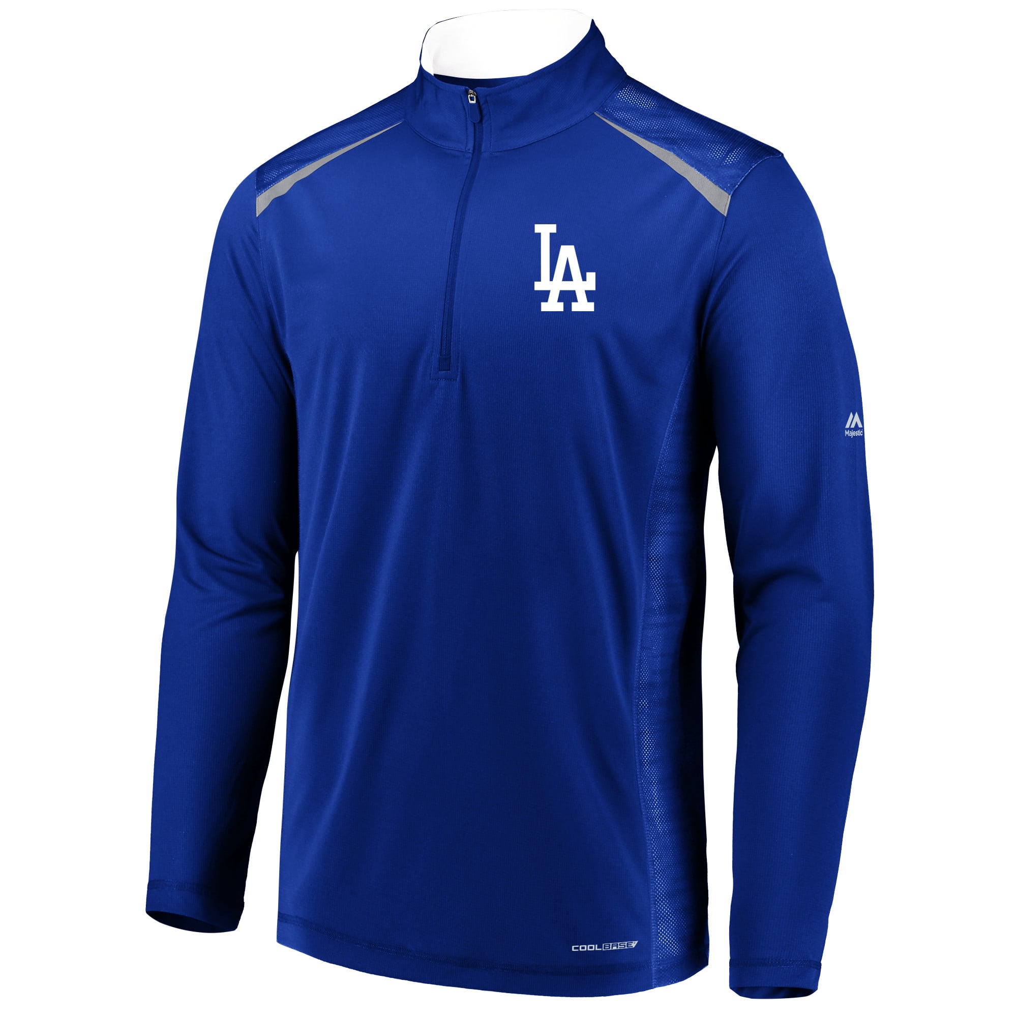 Los Angeles Dodgers Majestic Perfect Movements Cool Base Quarter 