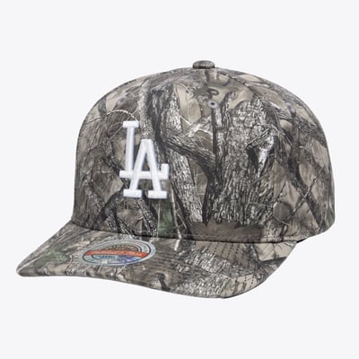  Los Angeles Dodgers Mitchell & Ness Timber Trail Snapback Hat - Camo
