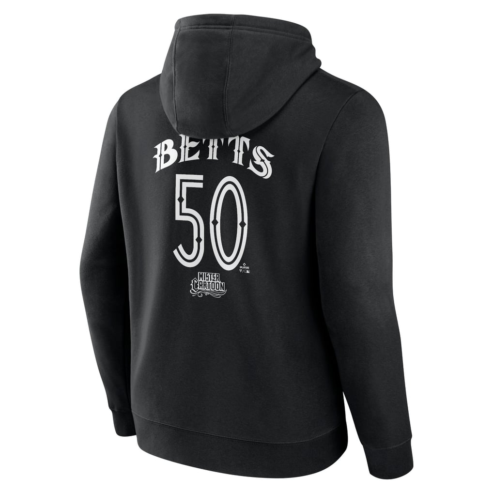 Mookie Betts Los Angeles Dodgers Mister Cartoon Name & Number 