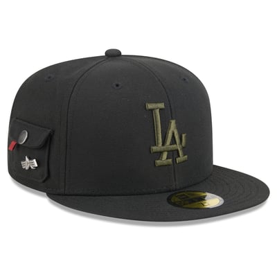 Los Angeles Dodgers New Era 59FIFTY Fitted Hat - Black